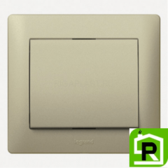 Переключатель 1кл проходной Legrand Galea Life - титан