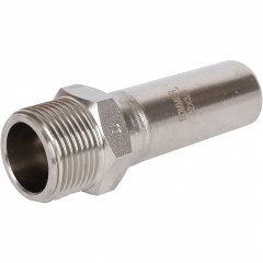 Вставка переходная ROMMER НПр-НР 22 мм x 3/4" из нержавеющей стали, RSS-0024-002234