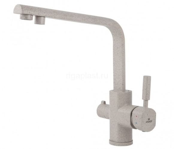 Смеситель для кухни Decor Sandbeige с подачей фильтрованной воды KAISER 40144-4