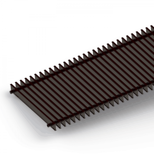 Решетка рулонная SGA-20-1600/Black Itermic