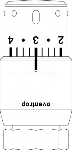 Термостат Uni SH 7-28°C, белый Oventrop 1012066