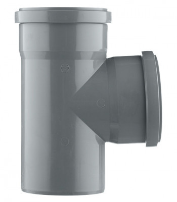 Тройник канализационный HTEA 110/110 на 90° Ostendorf 115400