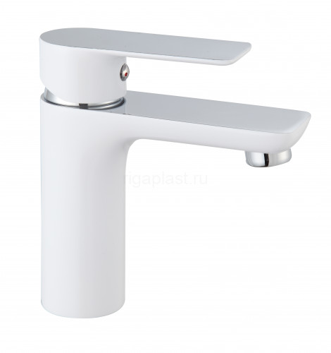 Смеситель для раковины GANZER GZ21011-F, белый хром