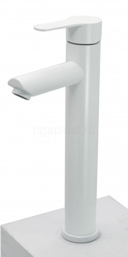 Смеситель для раковины-чаши HANSEN HN11032-F, из нержавеющей стали, белый