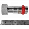 Переходник с накидной гайкой ROMMER ВР 15 мм x 1/2" из нержавеющей стали, RSS-0026-001512