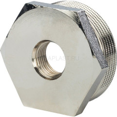 Футорка STOUT 1 1/2"×1/2", никелированная, SFT-0029-011212