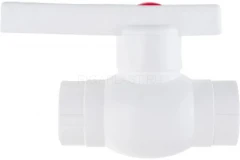 Кран шаровой полипропиленовый 75 с латунным шаром Millennium 3M42-vlc-750001