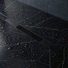 Душевой лоток Slim Line Matte Black 550 черный матовый BETTOSERB