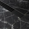 Душевой лоток Slim Line Matte Black 550 черный матовый BETTOSERB