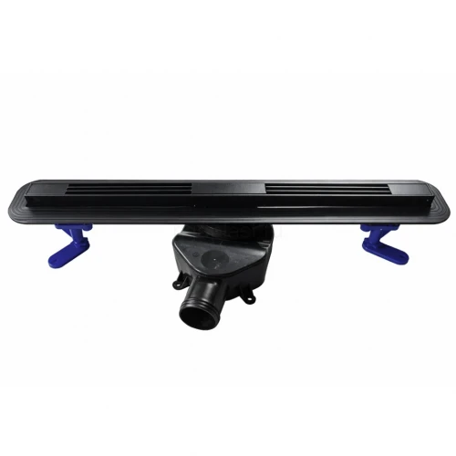 Душевой лоток Slim Line Matte Black 550 черный матовый BETTOSERB