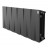 Радиатор биметаллический Royal Thermo PianoForte 300 Noir Sable 12 секций, боковое подключение