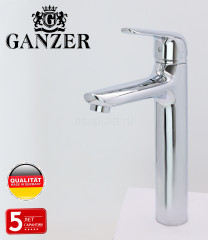 Смеситель для раковины-чаши GANZER GZ24012, хром