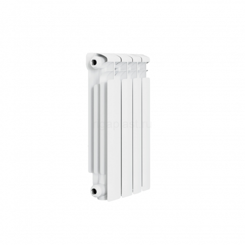 Радиатор алюминиевый RIFAR Alum Eco 500 4 секции, боковое подключение (белый RAL 9016)