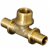Тройник аксиальный НР 16x1/2" Tim H-T1602M