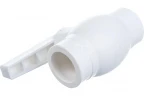 Кран шаровой полипропиленовый 90 с латунным шаром Millennium 3M42-vlc-900001