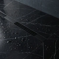 Душевой лоток Slim Line Matte Black 650 черный матовый BETTOSERB