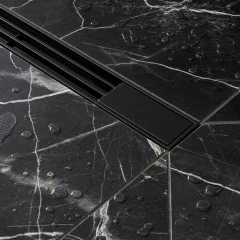 Душевой лоток BETTOSERB Slim 650 мм, черный матовый, 13100040