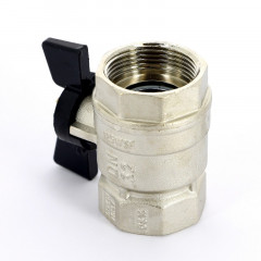 Кран шаровой ВВ 1 1/4" бабочка ARIZONA серия 602 стандартный проход Bugatti