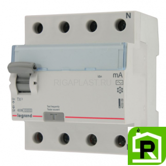 УЗО Legrand 4P AC 63А 300мА 403044