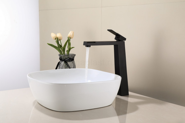 Смеситель для раковины-чаши HansenPRO HL11095-C, черный