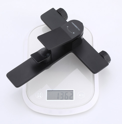 Смеситель для ванны HansenPRO HL30099-C, черный