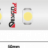 Лента светодиодная LUX, 3528, 120 LED/м, 9,6 Вт/м, 24В, IP65, Теплый белый (2700K)