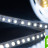 Лента со скотчем 3М светодиодная стандарт 2835, 120 LED/м, 12 Вт/м, 12В , IP20, Цвет: Холодный белый