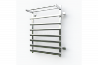 Водяной полотенцесушитель Эрато Квадрат 33 1000х400 (с верхней полкой и правым боковым подключением) 47356