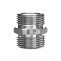 Ниппель равнопроходной НН 1" с покрытием TIN CN ELSEN EBF.15.10T
