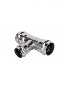 Тройник пресс 28 из нержавеющей стали ZEISSLER ZTI.531.282828 (ZTI.531.282828)
