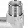 Угольник-переходник ROMMER НР 18 мм x 3/4" из нержавеющей стали, RSS-0010-001834