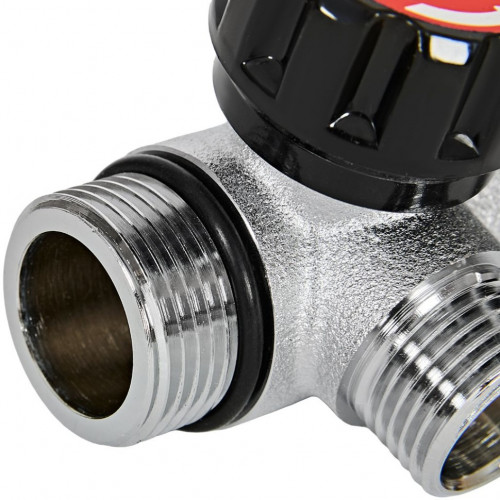 Коллектор распределительный с клапанами 3/4", 2 отвода 1/2" ROMMER