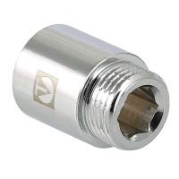 Удлинитель резьбовой хромированный VALTEC 1/2" x 50 мм, VTr.198.C.0450