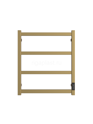 Полотенцесушитель электрический ДВИН J plaza neo 60/40, золотой матовый, с диммером, арт. 4657795059490