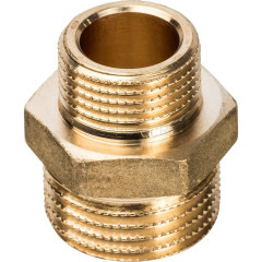 Ниппель переходной STOUT НН 1/2"×3/8", SFT-0003-001238