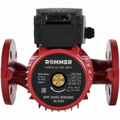 Насос циркуляционный ROMMER FORCE фланцевый 50-60F 380 V, 280 мм, RPF-0003-5060380