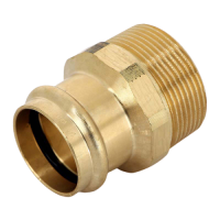 Муфта пресс-Н 35х1 1/4" Sanpress SC-Contur Viega 110352
