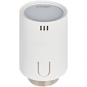 Головка термостатическая умная STOUT Zigbee  (STE-2070-703011)