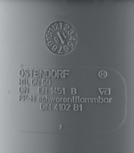 Патрубок компенсационный HTL 50 Ostendorf 112800