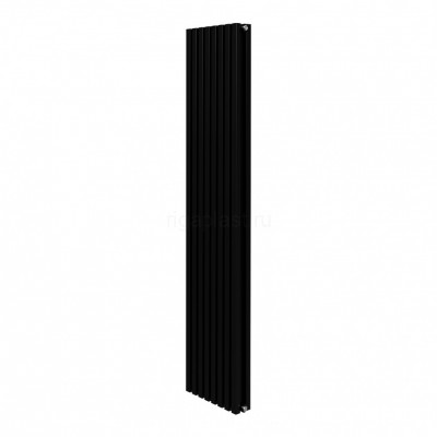 Дизайн-радиатор Shift Q30 C2180 - 04 секции, боковое подключение RAL9005m Royal Thermo