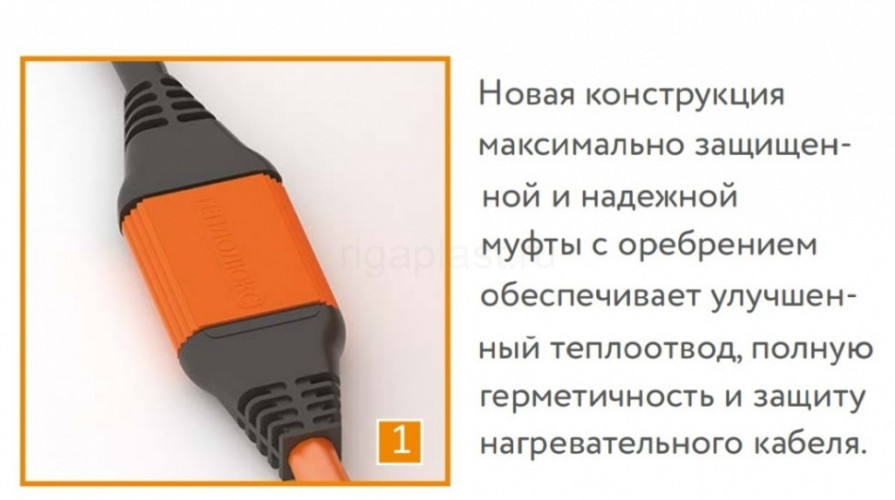 Кабель нагревательный двухжильный ProfiRoll 49 м/810 Вт Теплолюкс