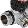Коллектор распределительный с клапанами 3/4", 2 отвода 3/4" ЕК ROMMER