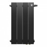 Радиатор биметаллический Royal Thermo PianoForte 500 Noir Sable 4 секции, нижнее подключение VDR80