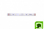 Лента светодиодная LUX, 3528, 60 LED/м, 4,8 Вт/м, 12В, IP33, Холодный белый (6000K)