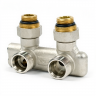 Узел угловой перекрёстный 3/4" НР х 1/2" НР Zeissler