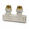 Узел угловой перекрёстный 3/4" НР х 1/2" НР Zeissler