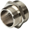 Ниппель НН переходной 1 1/2х1 1/4, никелированный STOUT SFT-0004-112114