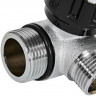 Коллектор распределительный с клапанами 3/4", 3 отвода 1/2" ROMMER