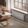 Радиатор биметаллический Royal Thermo PianoForte 300 Silver Satin 14 секций, боковое подключение