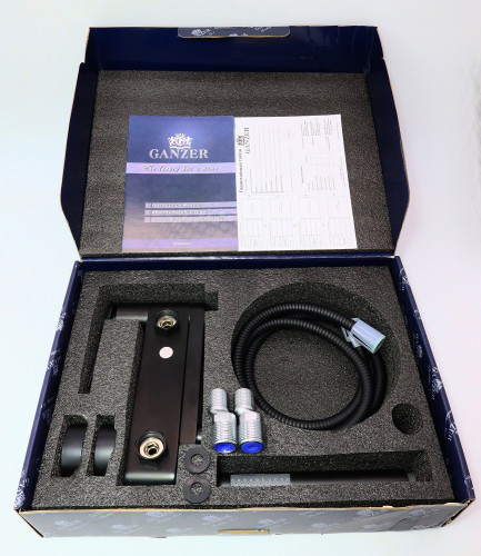 Смеситель для ванны GANZER GZ07031-C, черный